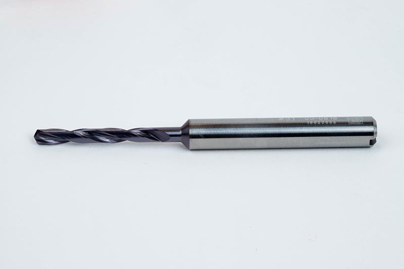 #31 Ø Carbide Drill, 6mm Shank x 140° Point Angle x 30° Helix, 5XD, 2 ...