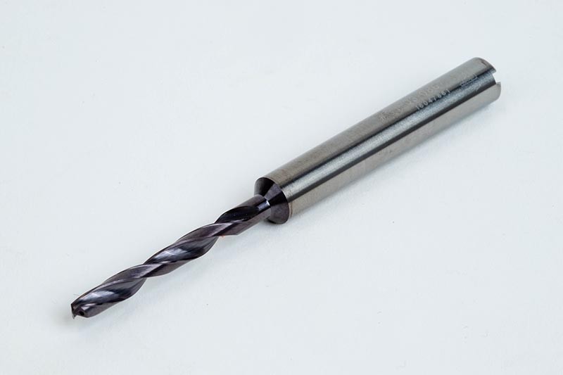 #31 Ø Carbide Drill, 6mm Shank x 140° Point Angle x 30° Helix, 5XD, 2 ...