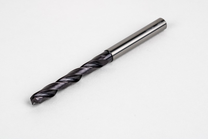 6mm Ø Carbide Drill, 6mm Shank x 140° Point Angle x 30° Helix, 5XD, 2 ...