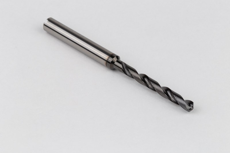 4.2mm Ø Carbide Drill, 6mm Shank x 118° Point Angle x 30° Helix, 5XD, 2 ...